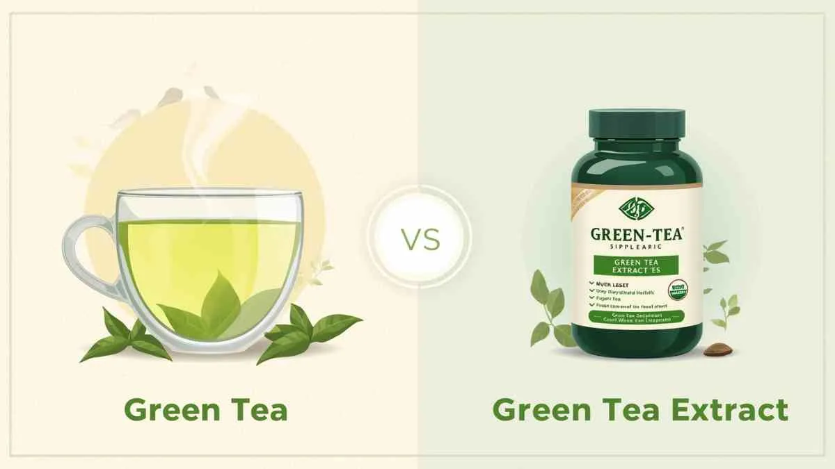 Green Tea vs Green Tea Extract