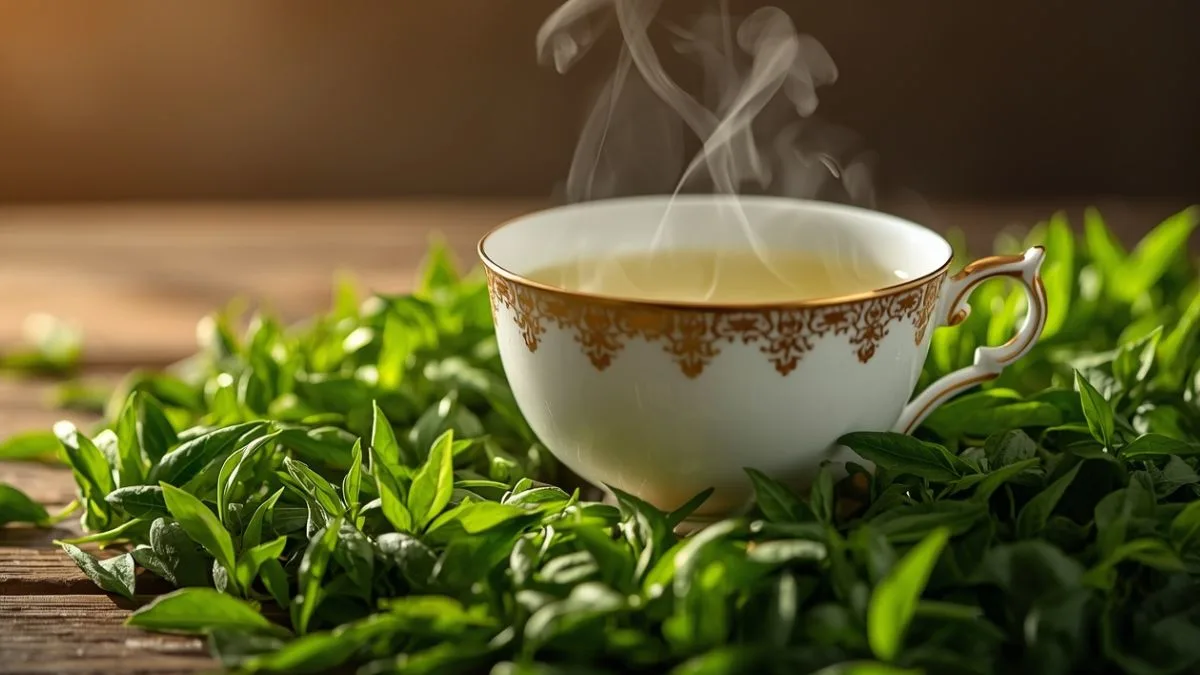 Green Tea Leaves