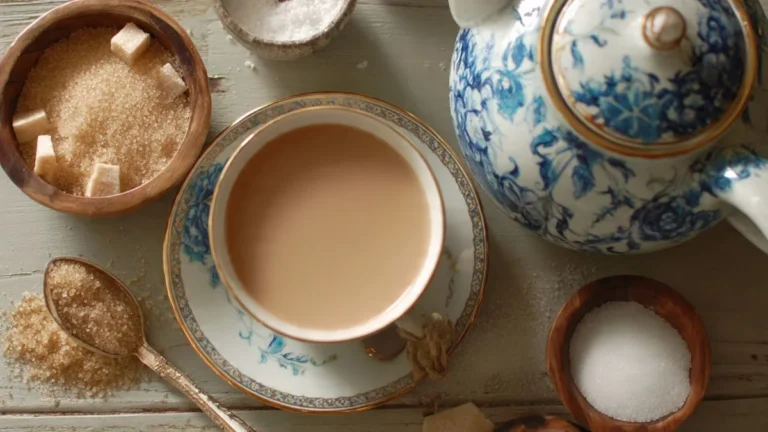 How To Prepare Tea With Milk And Sugar