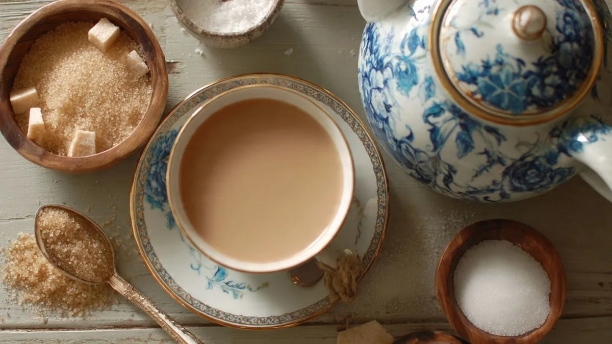 How To Prepare Tea With Milk And Sugar