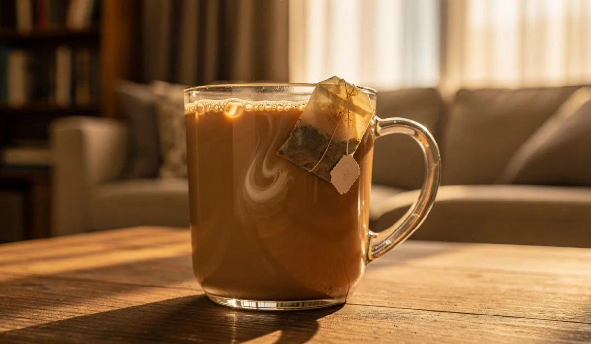 Milk Tea With Tea Bag